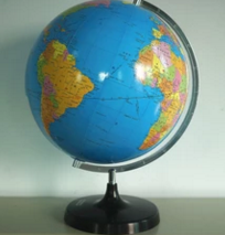 平麵（miàn）政區地球儀