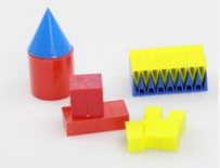 探索幾何形體截麵（miàn）操作材料