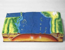 板塊構造及地表形態模型